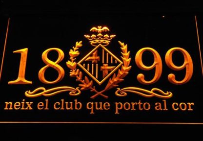 FC Barcelona 1899 Chant neon sign LED
