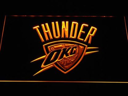 Oklahoma City Thunder neon sign LED