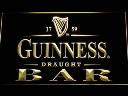 Guinness Draught Bar neon sign LED