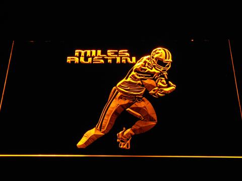 Dallas Cowboys Miles Austin neon sign LED