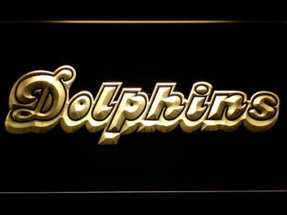 Miami Dolphins 1980-1996 - Legacy Edition neon sign LED