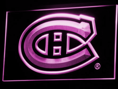 Montreal Canadiens neon sign LED