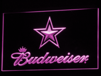 Dallas Cowboys Budweiser neon sign LED