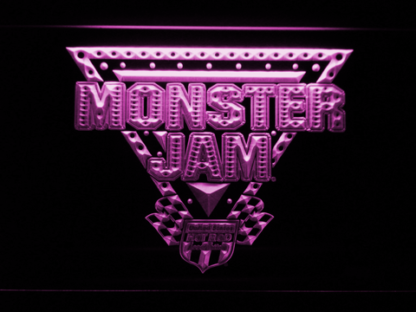 Monster Jam neon sign LED
