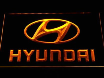Hyundai neon sign LED