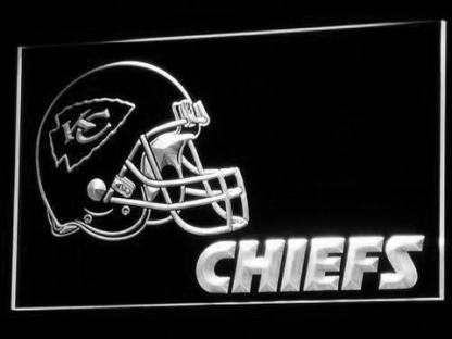 Kansas City Chiefs Helmet neon sign LED