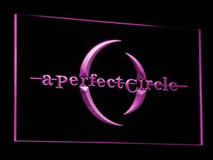 A Perfect Circle neon sign LED