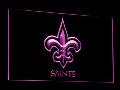 New Orleans Saints Logo neon sign LED