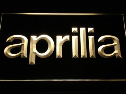 Aprilia neon sign LED