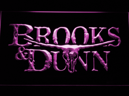 Brooks & Dunn neon sign LED