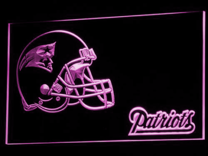 New England Patriots Helmet neon sign LED