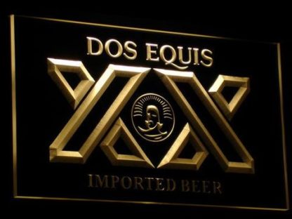 Dos Equis neon sign LED