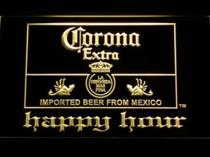Corona Extra Happy Hour neon sign LED