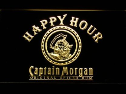 Captain Morgan Original Happy Hour neon sign LED