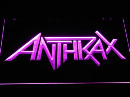 Anthrax neon sign LED