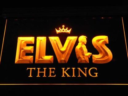 Elvis Presley The King neon sign LED