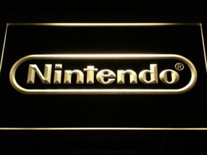 Nintendo neon sign LED