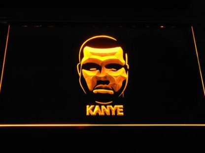 Kanye West Face neon sign LED