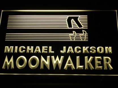 Michael Jackson Moonwalker Bars neon sign LED