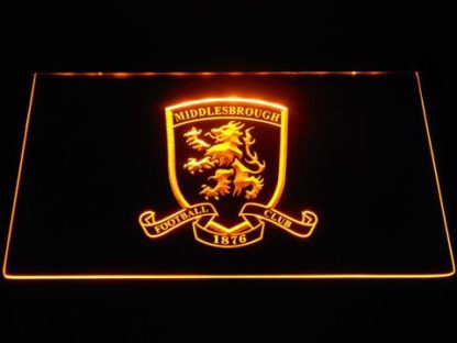 Middlesbrough Football Club Crest neon sign LED