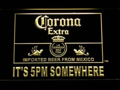 Corona Extra It's 5pm Somewhere neon sign LED