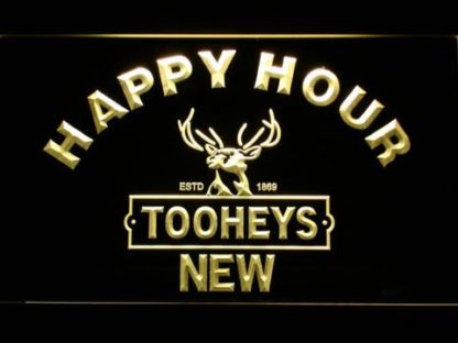 Tooheys Happy Hour neon sign LED