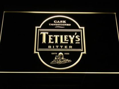 Tetley's Bitter neon sign LED