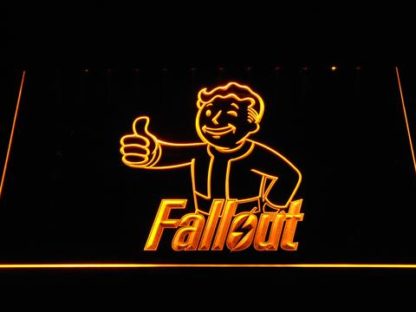 Fallout Vault Boy neon sign LED