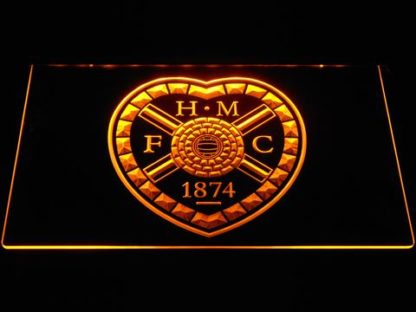 Heart of Midlothian F.C. neon sign LED