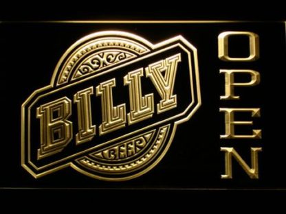 Billy Beer Open neon sign LED