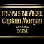 Captain Morgan Jamaica Rum It's 5pm Somewhere - Image 2