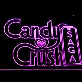 Candy Crush Saga neon sign LED