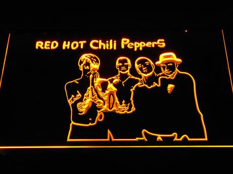 Red Hot Chili Peppers Silhouette neon sign LED