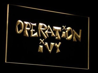 Operation Ivy neon sign LED