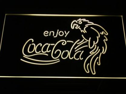 Coca-Cola Parrot neon sign LED