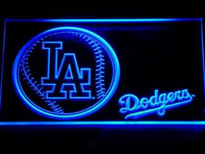 Los Angeles Dodgers Baseball neon sign LED