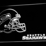 Seattle Seahawks Helmet 2 - Image 5