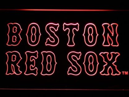 Boston Red Sox 1 neon sign LED
