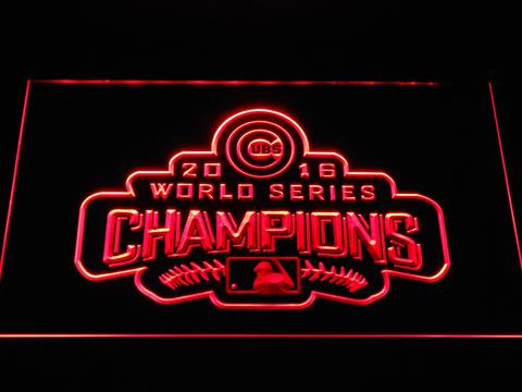Chicago Cubs World Series Champions - Legacy Edition neon sign LED