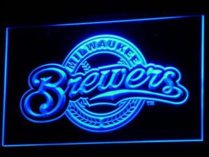 Milwaukee Brewers - neon sign - LED sign - shop - What's your sign?