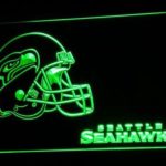 Seattle Seahawks Helmet 2 - Image 2