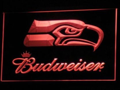 Seattle Seahawks Budweiser neon sign LED