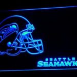 Seattle Seahawks Helmet 2 - Image 3