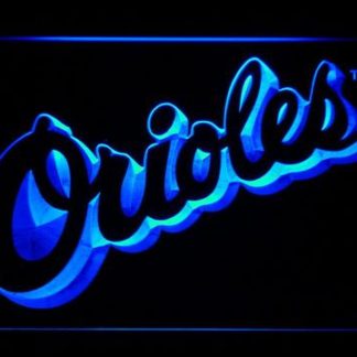 Baltimore Orioles 1995-1997 Text - Legacy Edition neon sign LED