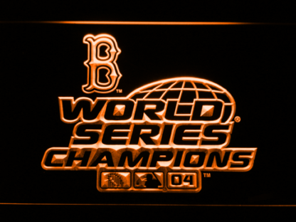 Boston Red Sox 2004 Champion Logo - Legacy Edition neon sign LED
