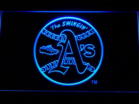 Oakland Athletics 1971-1981 Swinging A's - Legacy Edition neon sign LED