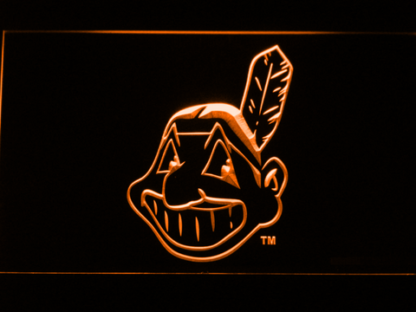 Cleveland Indians Logo neon sign LED