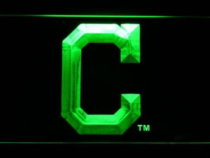 Cleveland Indians C neon sign LED