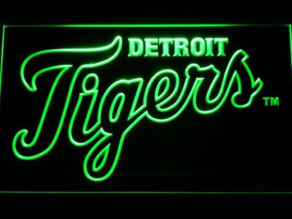 Detroit Tigers 3 neon sign LED