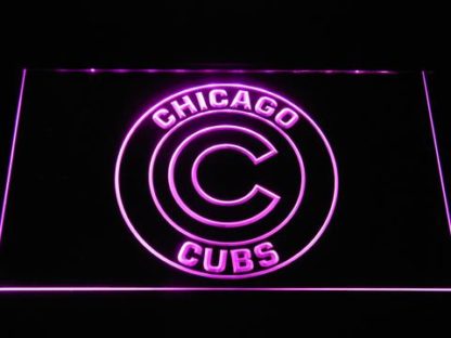 Chicago Cubs Big C neon sign LED